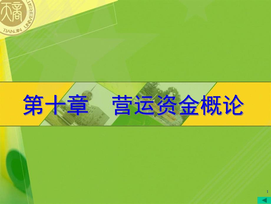 財(cái)務(wù)管理(南開)10 課件_第1頁