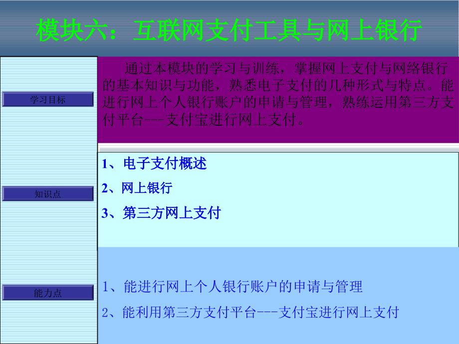 129127493023125000互聯(lián)網(wǎng)支付工具與網(wǎng)上銀行_第1頁