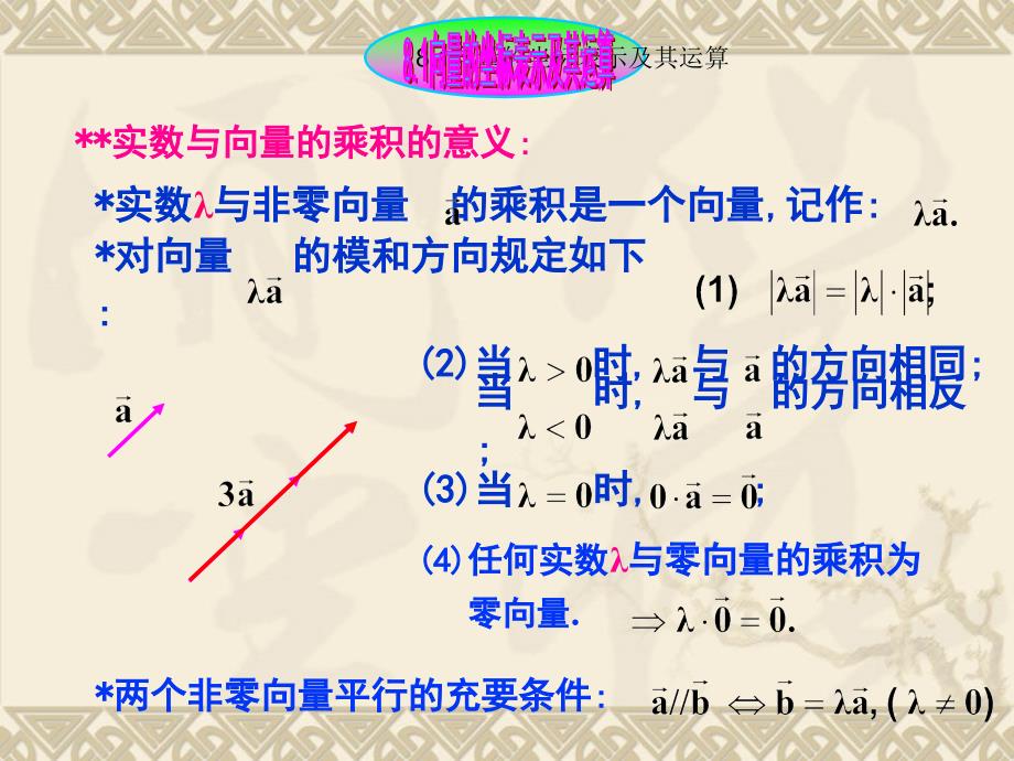 8.1向量的坐标表示及其运算PPT课件_第1页