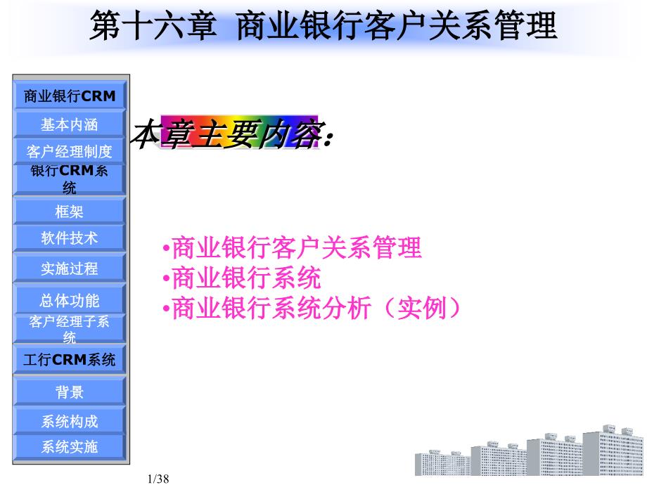 商业银行客户关系管理的_第1页