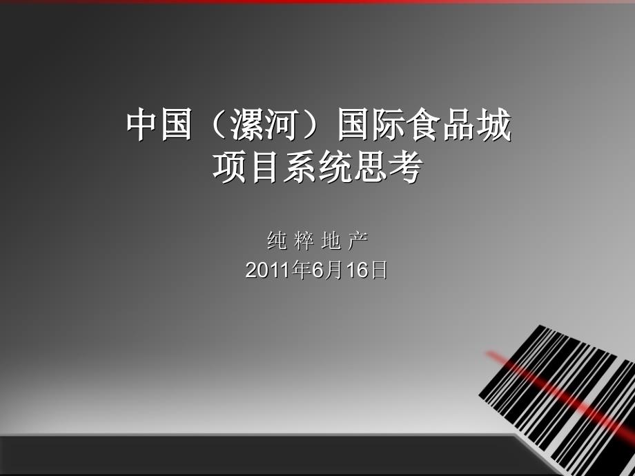 国际食品城项目系统思考课件_第1页