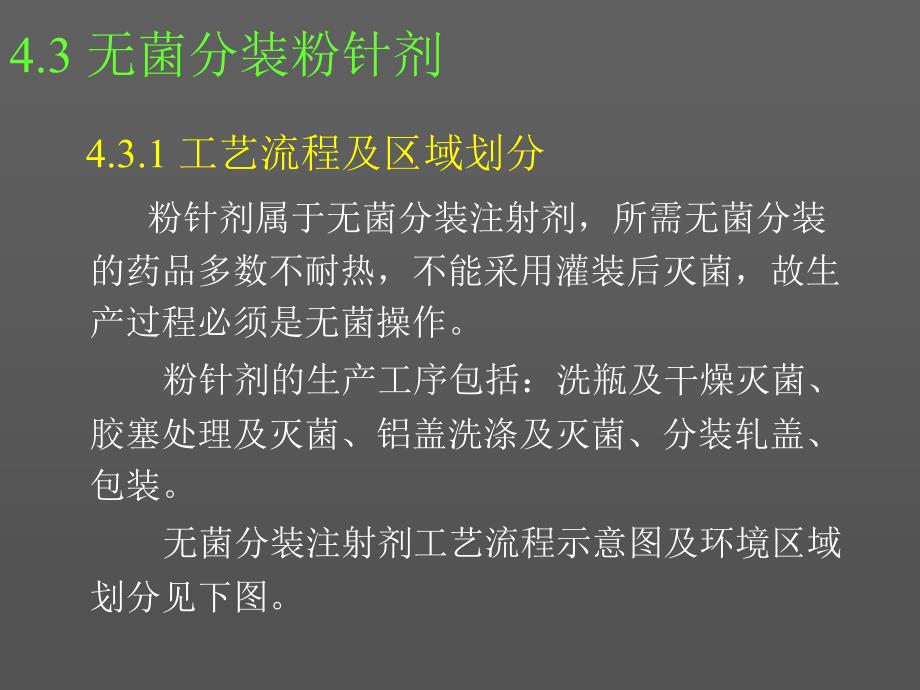 4-3-1 無菌分裝粉針工藝_第1頁