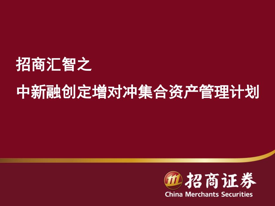 招商汇智之中新某地产产品介绍_第1页