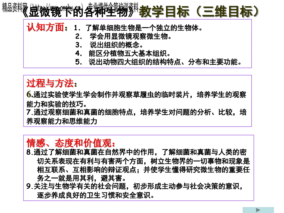 显微镜下的各种生物_第1页