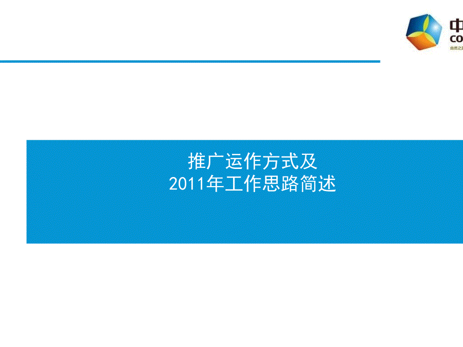 某食品推广运作方式及年度工作思路_第1页