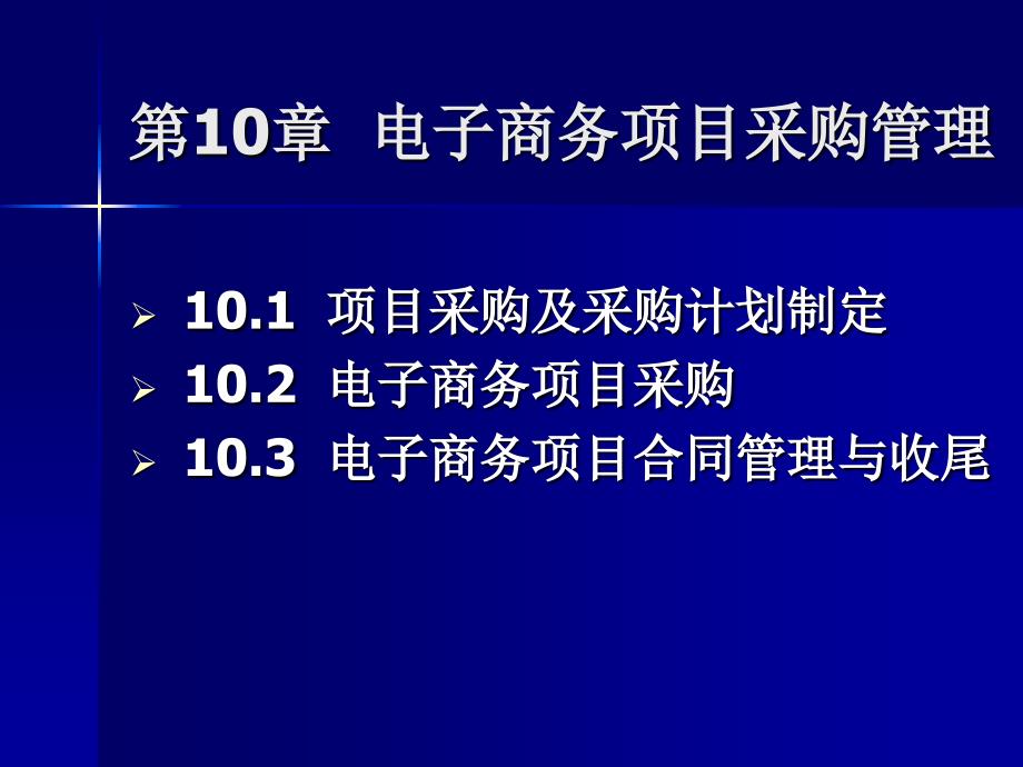 电子商务项目采购管理教材_第1页