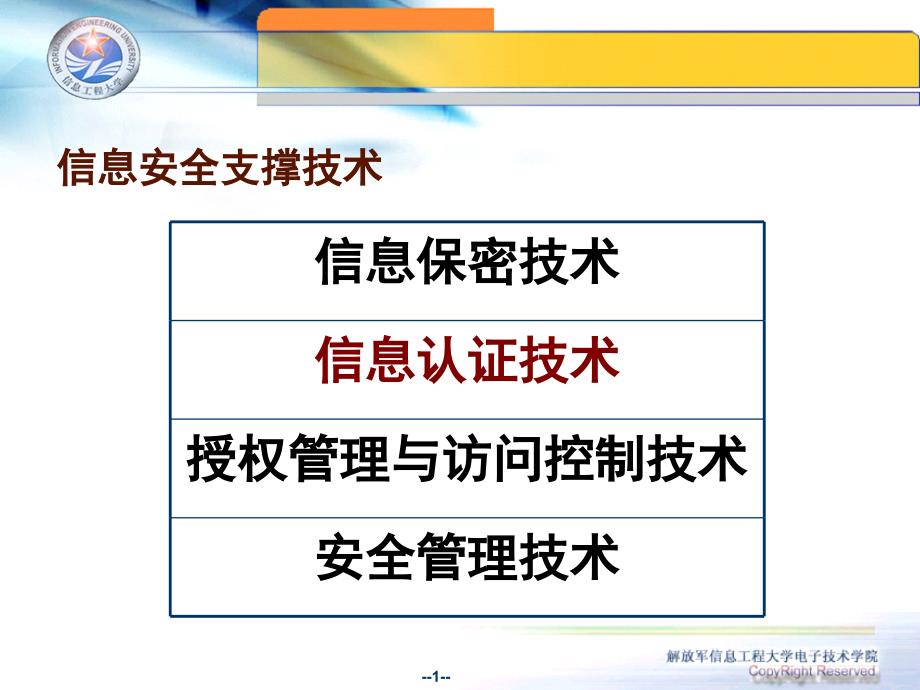 第章 信息完整认证技术_第1页