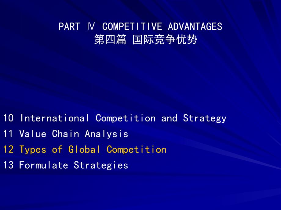 B10 Types of Global Competition_第1頁