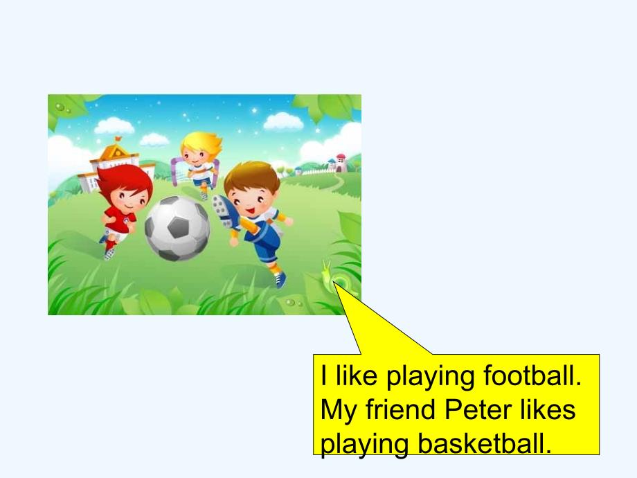 I like playing football_第1頁