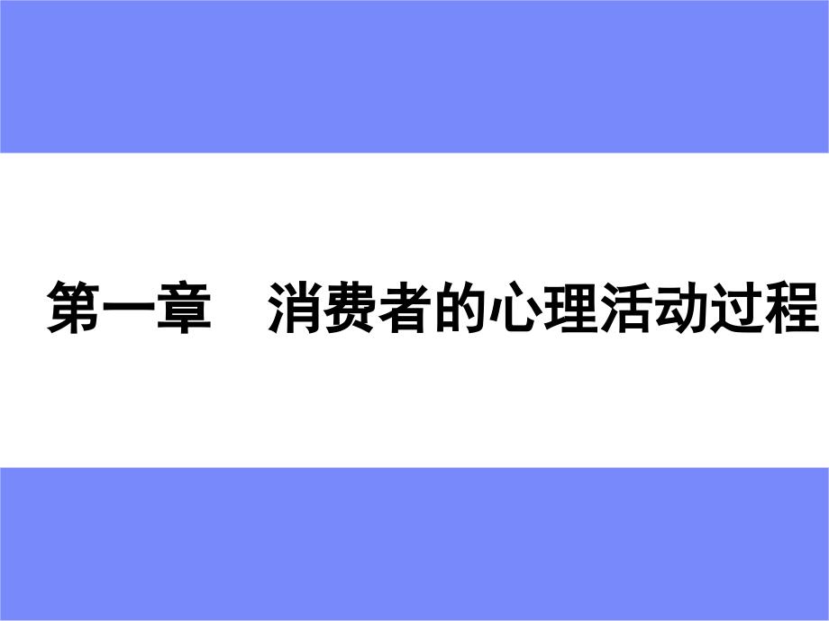 第一章消费者的心理活动过程_第1页