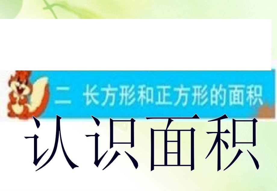 三年级数学下册 认识面积4课件 苏教_第1页