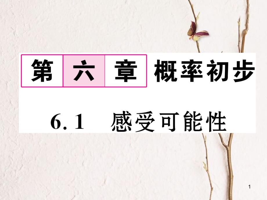 （畢節(jié)專版）七年級(jí)數(shù)學(xué)下冊(cè) 6.1 感受可能性課件 （新版）北師大版_第1頁(yè)