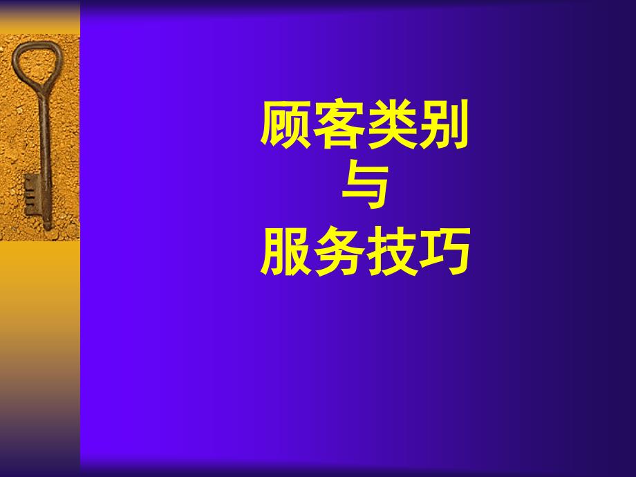 顾客类别与服务技巧_第1页