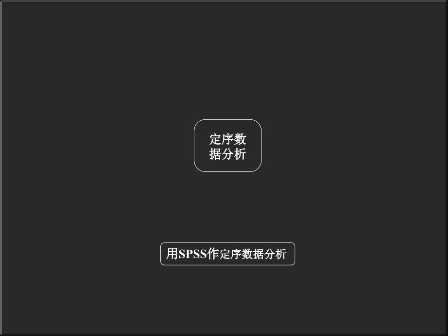 用SPSS作定序数据分析_第1页