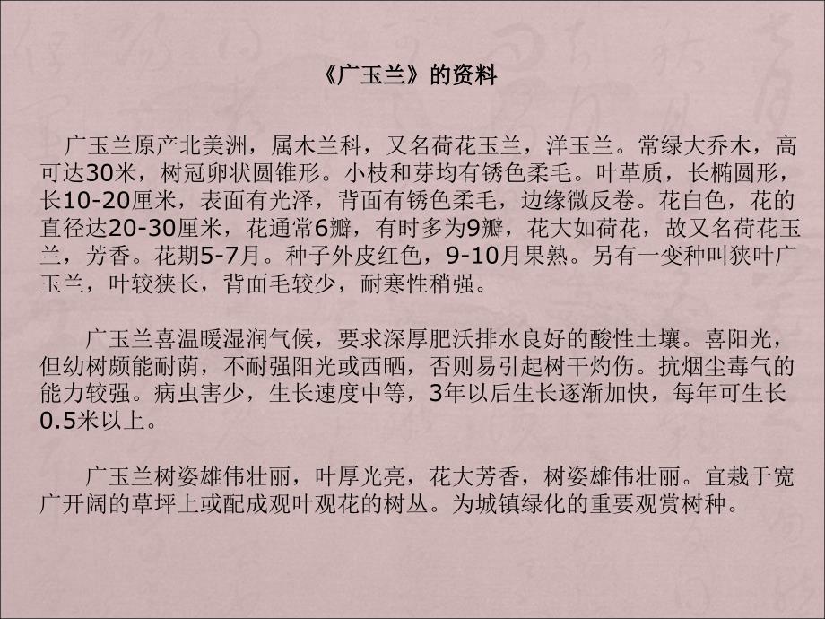 苏教版小学语文六年级下册18《广玉兰》课件_第1页