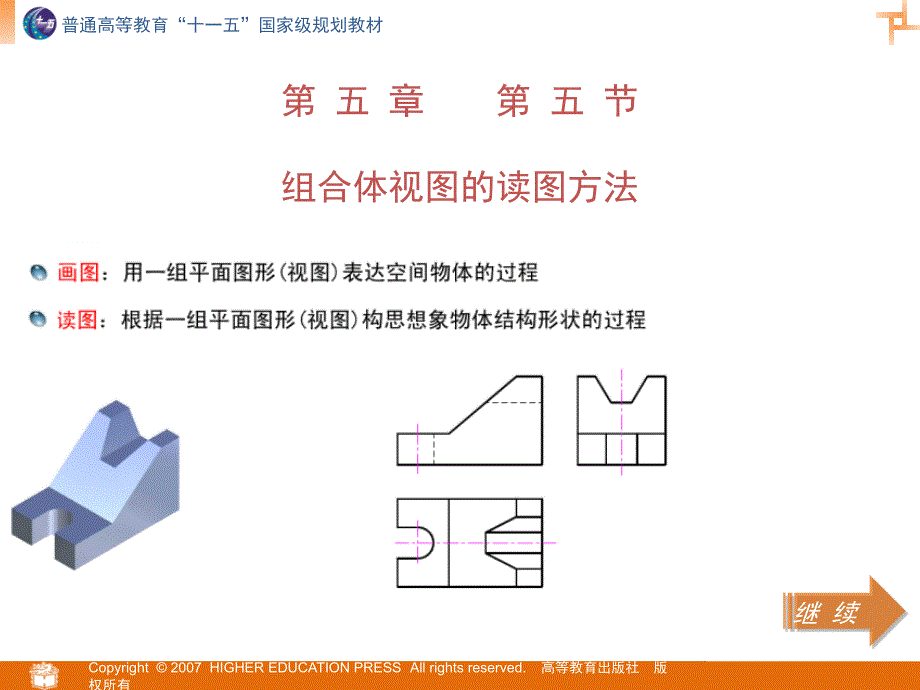 组合体视图的读图方法_第1页