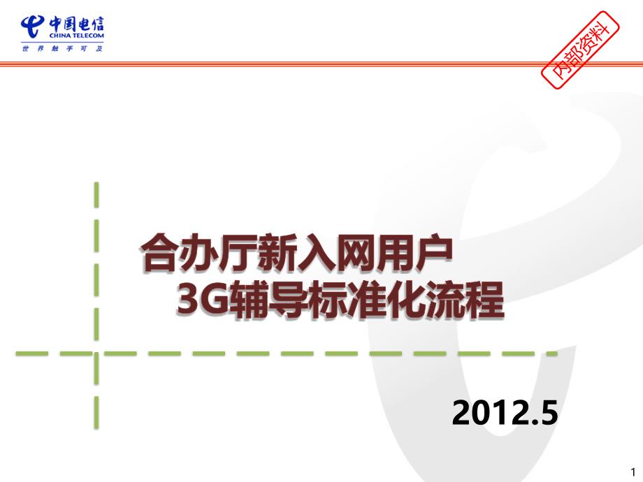 社会渠道新入网用户标准化体验流程_第1页