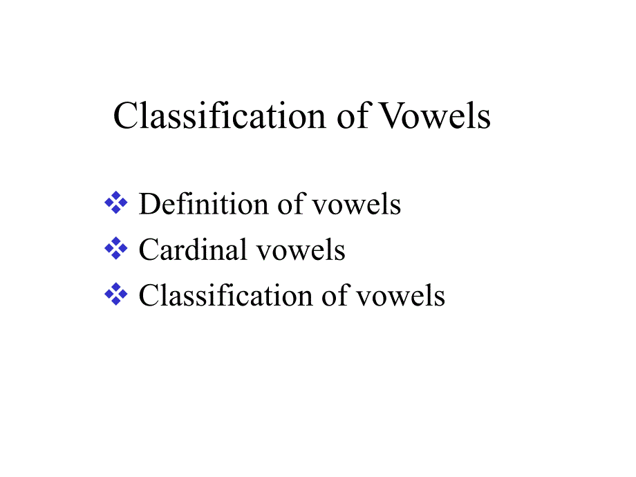 英语的历史ClassificationofVowels_第1页