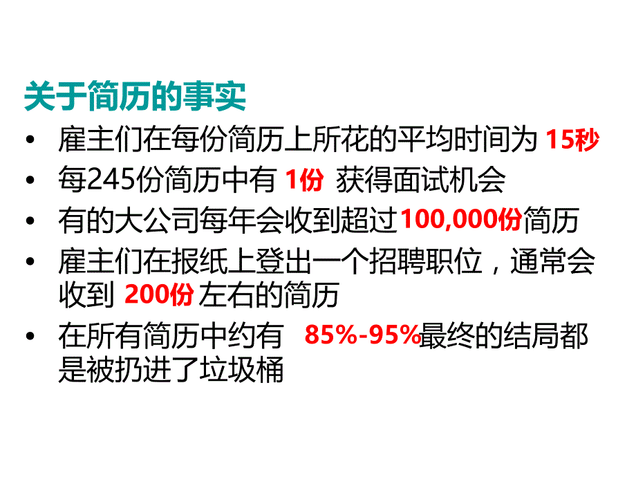 《就业指导》课件(第四章)高校毕业生提升求职技能之【简历制作】PPT课件_第1页