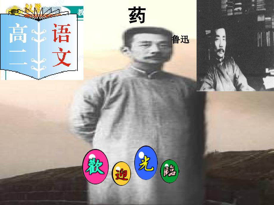 语文《药》课件人教大纲版第四册_第1页