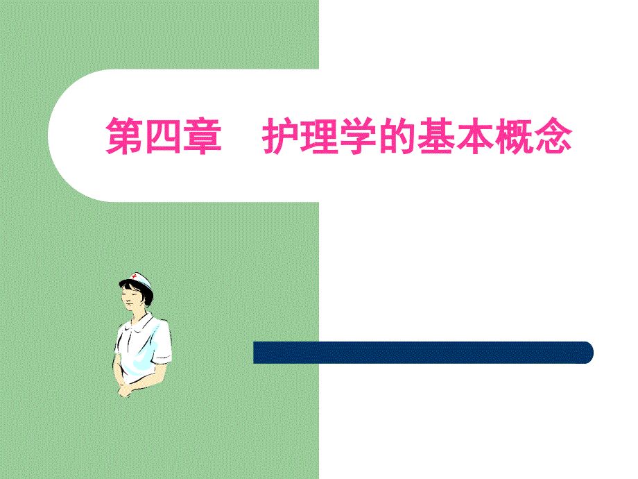 第四章护理学的基本概念-《护理学导论》课件_第1页