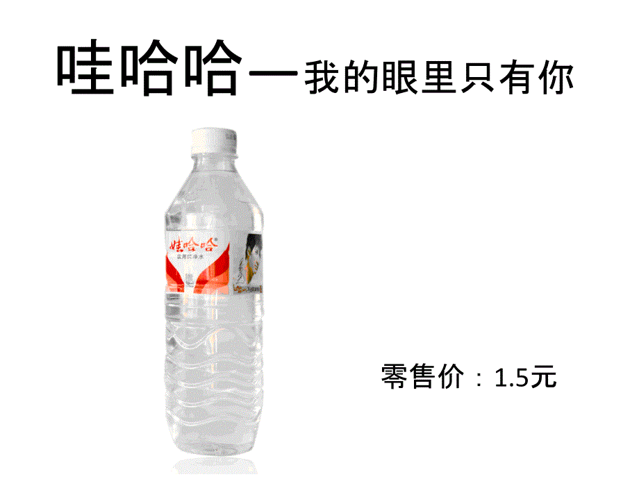 各種牌子礦泉水的優(yōu)劣勢比較.ppt_第1頁