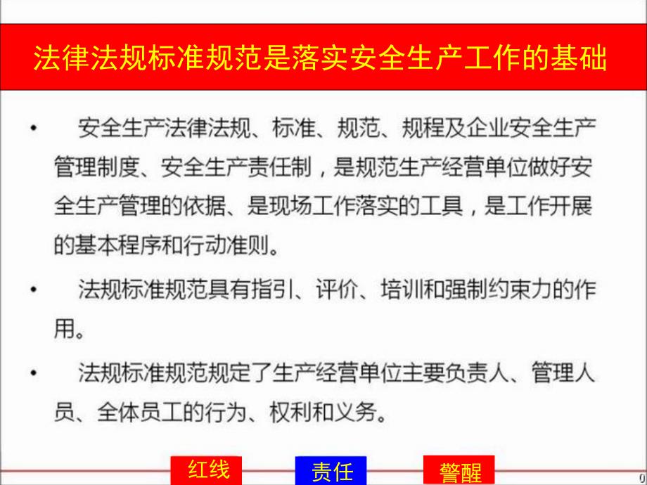 法律法规标准规范是落实安全生产工作的基础教学课件.ppt_第1页