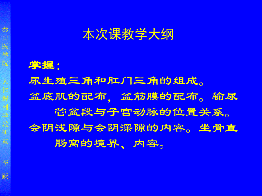 7盆阴局解-教学-哈尔滨医科大学局解-局部解剖学教学课件_第1页