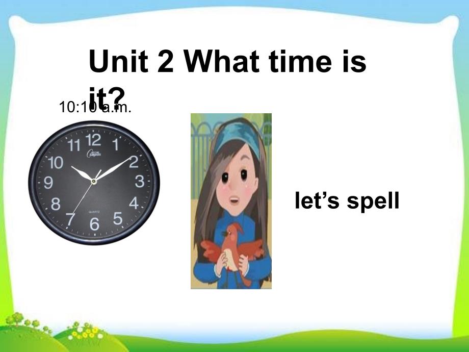 新版PEP小学英语四年级下册unit2--Let's-spell_第1页