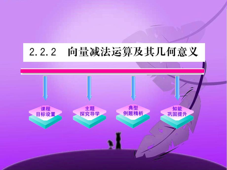 《向量减法运算及其几何意义》课件(人教A版必修4)_第1页