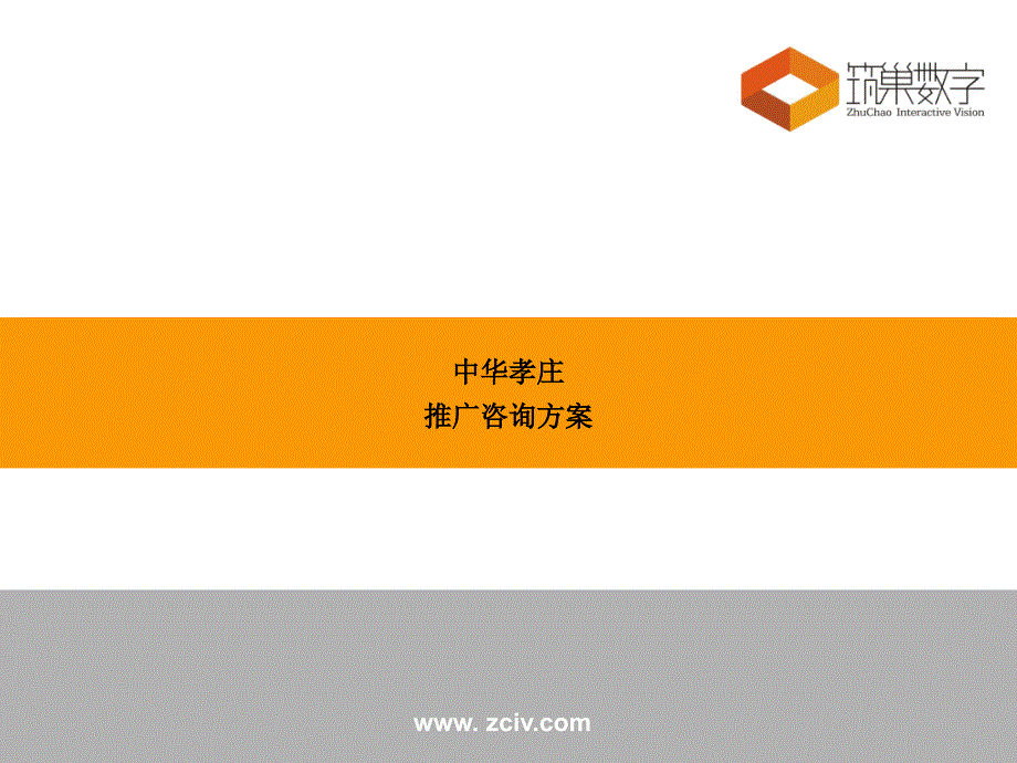 武汉养老地产中华孝庄项目推广咨询方案_第1页