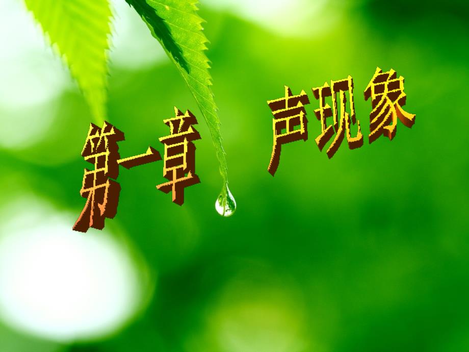 中考物理總復(fù)習(xí)課件-聲現(xiàn)象_第1頁