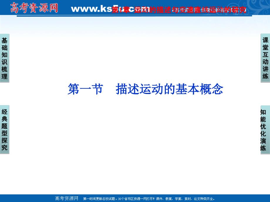 普通高中经典物理课件系列_第1页