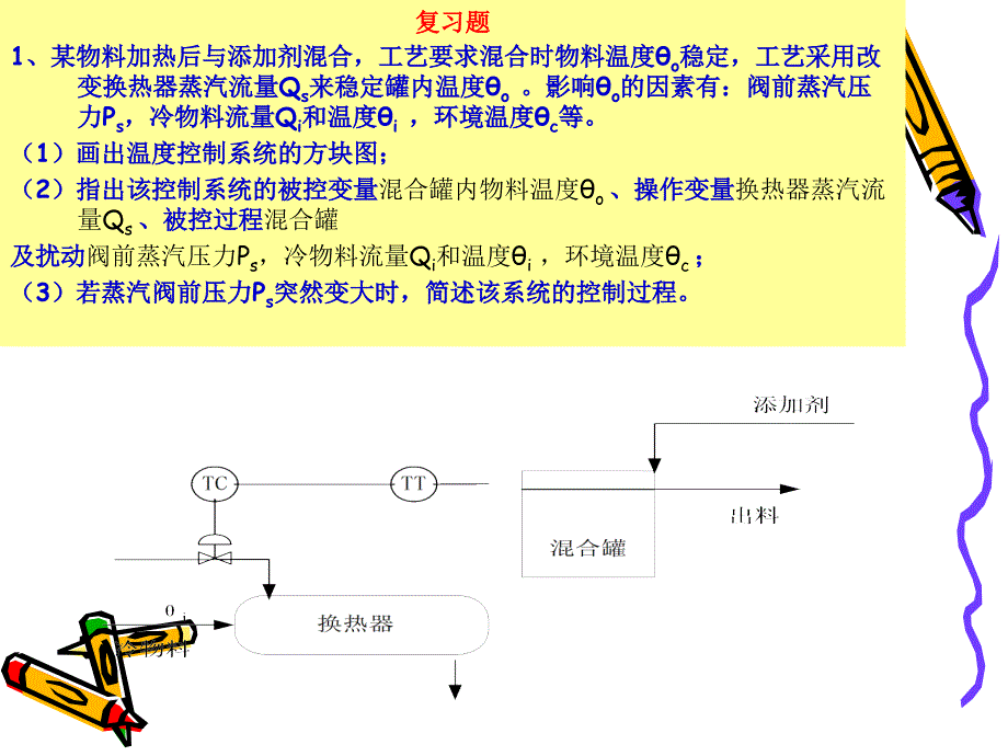 化工自动化及仪表-复习题_第1页