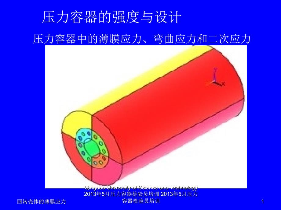 压力容器的强度与设计应力分析_第1页