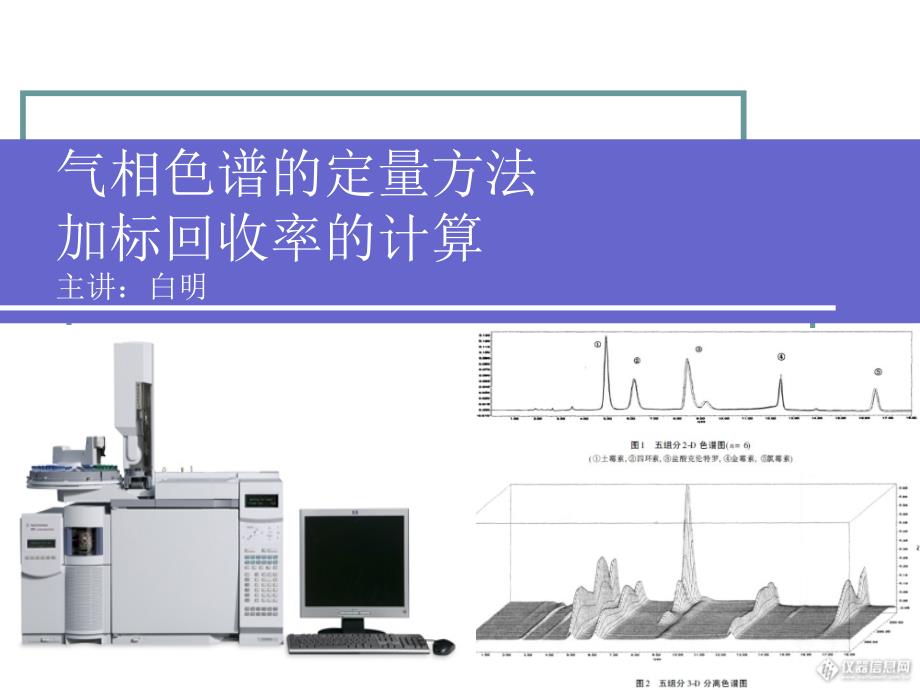 气相色谱定量方法及加标回收率的计算_第1页