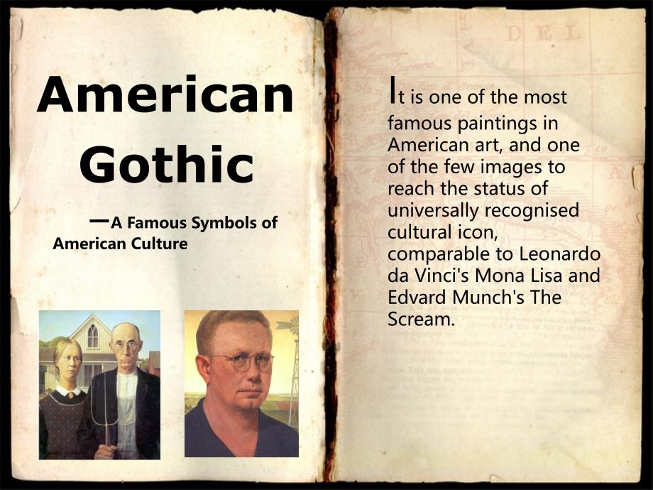 大学英语AmericanGothic_第1页