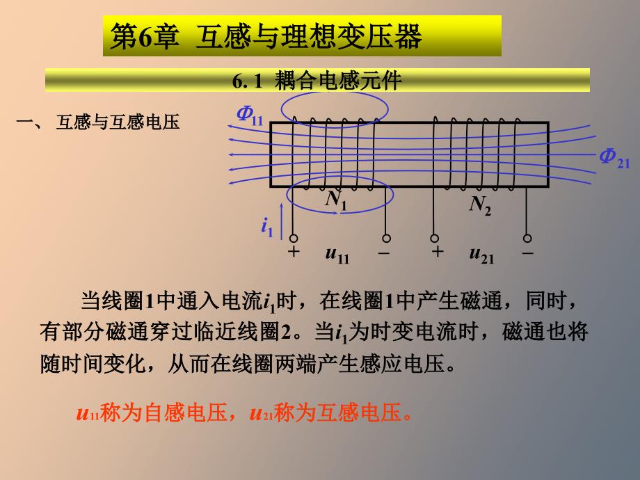 电路含有耦合电感的电路_第1页