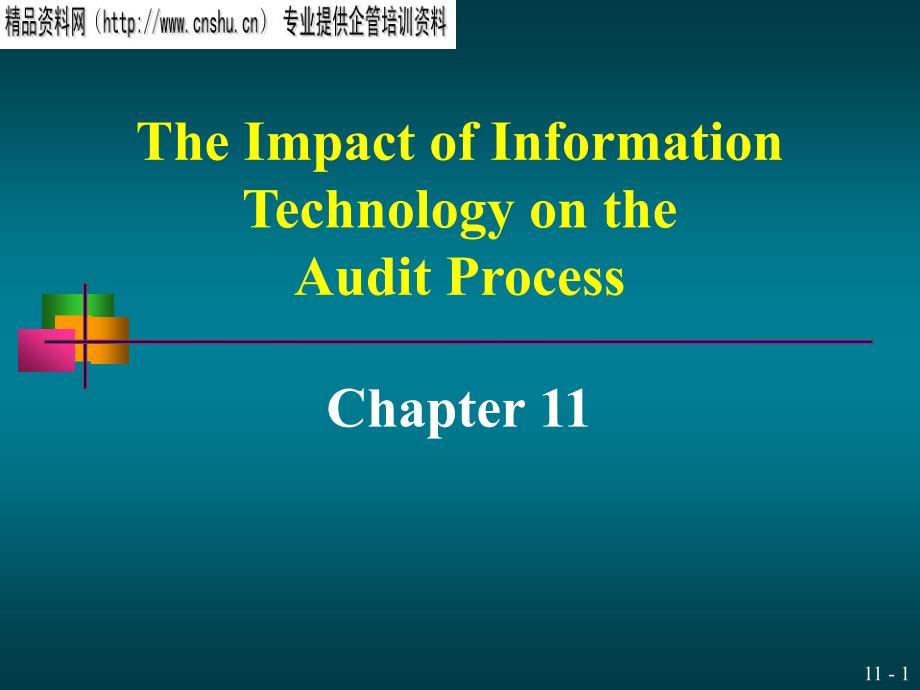 TheImpactofInationTechnologyontheAuditProcess(英文版)_第1页