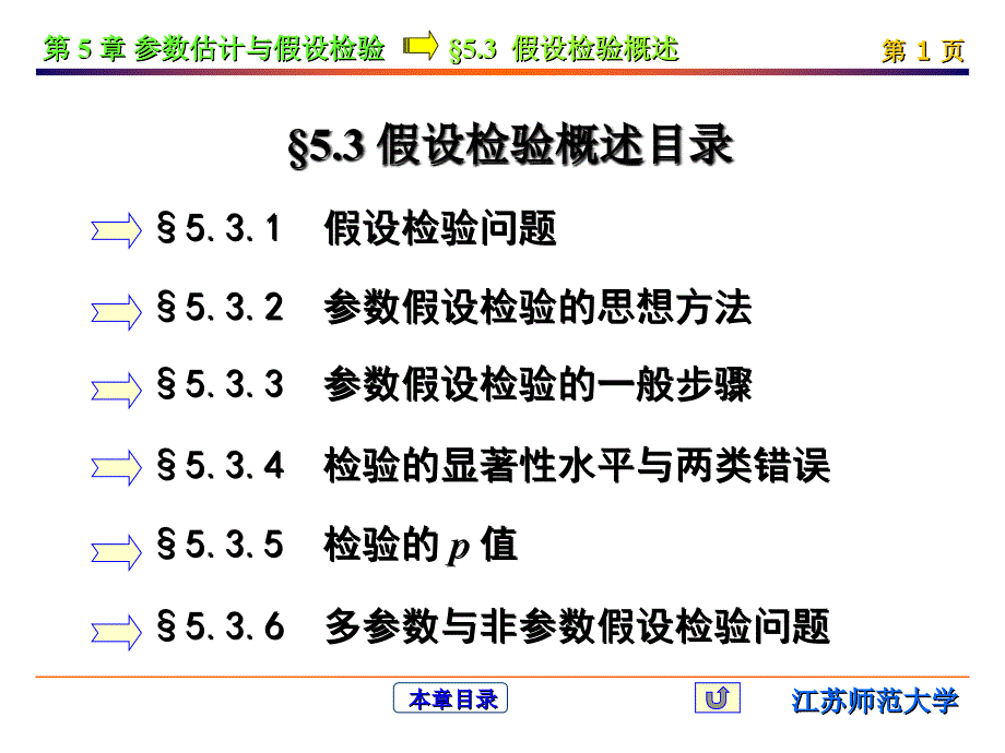 53第5章第3節(jié)假設檢驗課件_第1頁