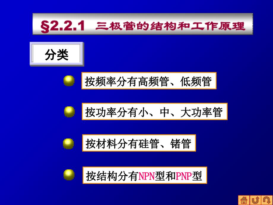 三极管的结构和工作原理剖析课件_第1页