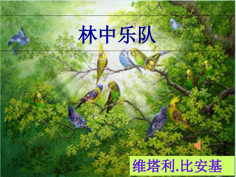 《林中乐队》概述课件_第1页