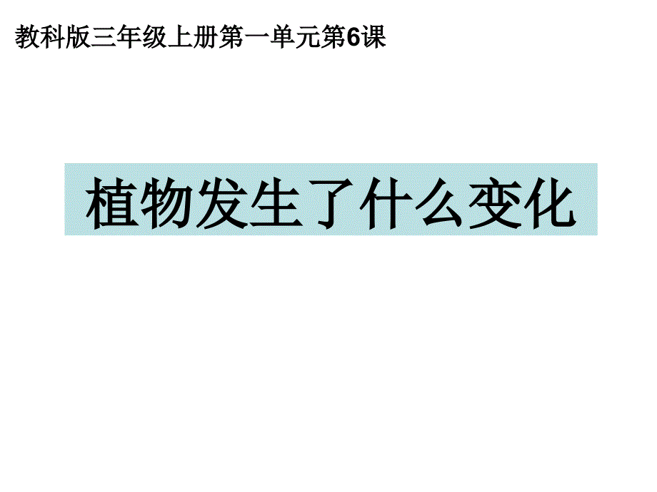 三上一6植物发生了什么变化_第1页