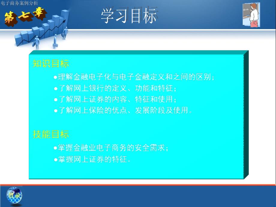 《电子商务案例分析刘冰玉》第7章金融业_第1页