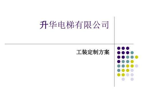 公司工裝定制方案課件