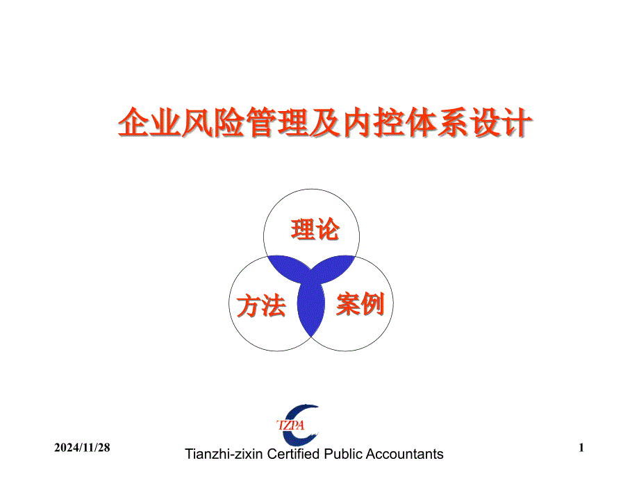 企业风险管理及内控体系设计(PPT 106页)_第1页