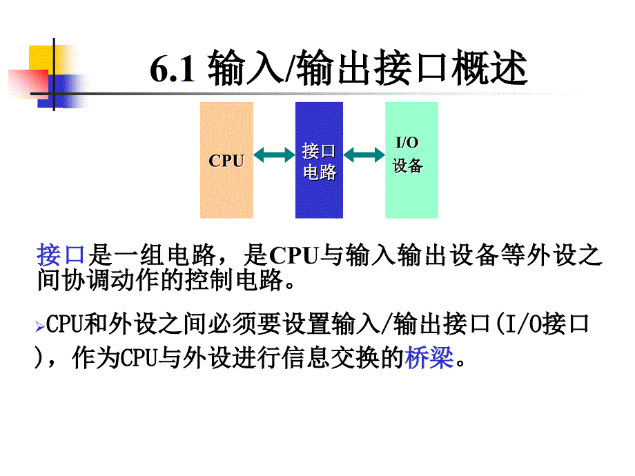 第6章-输入输出与中断_第1页