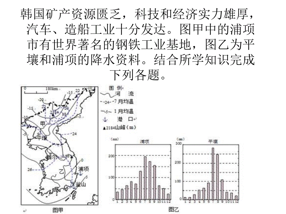 韩国矿产资源匮乏模板PPT课件_第1页