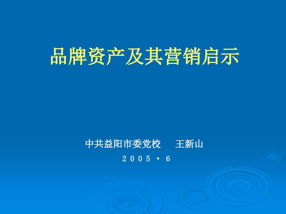 品牌资产及其营销启示(21)(1)_第1页