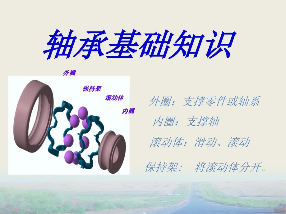 轴承基础知识通用课件(完整版)_第1页